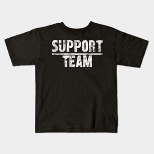 Sturdy Support Squad: Vintage Style Tee Kids T-Shirt